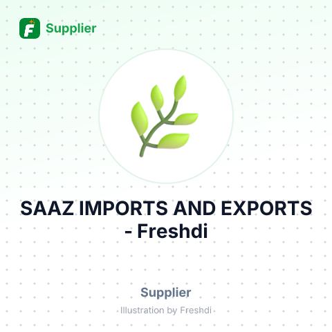 SAAZ IMPORTS AND EXPORTS – summary card, no photo uploaded yet