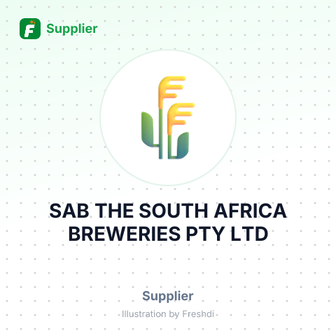 SAB THE SOUTH AFRICA BREWERIES PTY LTD – summary card, no photo uploaded yet