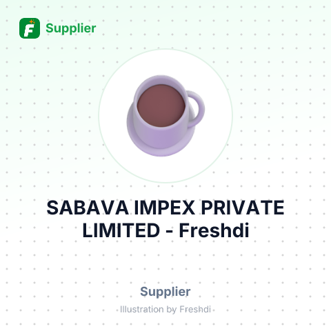 SABAVA IMPEX PRIVATE LIMITED – summary card, no photo uploaded yet
