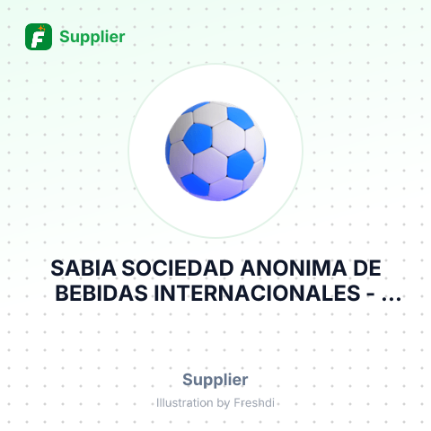 SABIA SOCIEDAD ANONIMA DE BEBIDAS INTERNACIONALES – summary card, no photo uploaded yet