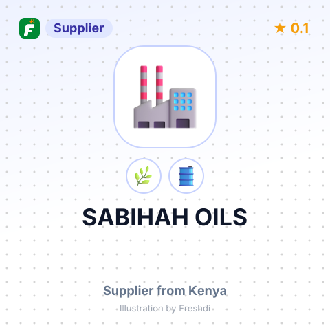SABIHAH OILS – summary card, no photo uploaded yet