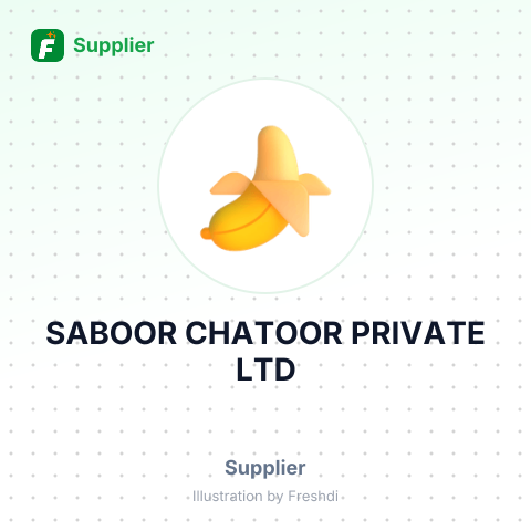 SABOOR CHATOOR PRIVATE LTD – summary card, no photo uploaded yet