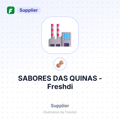 SABORES DAS QUINAS – summary card, no photo uploaded yet