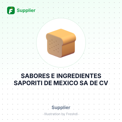 SABORES E INGREDIENTES SAPORITI DE MEXICO SA DE CV – summary card, no photo uploaded yet