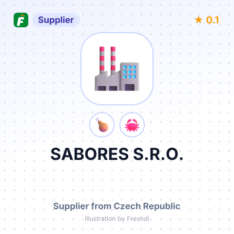 SABORES S.R.O. – summary card, no photo uploaded yet