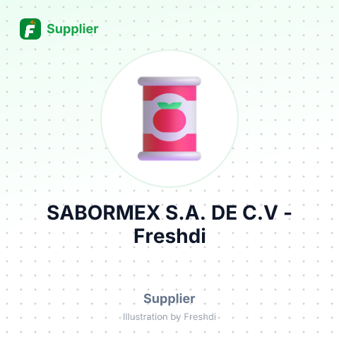 SABORMEX S.A. DE C.V – summary card, no photo uploaded yet