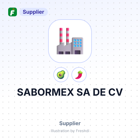 SABORMEX SA DE CV – summary card, no photo uploaded yet