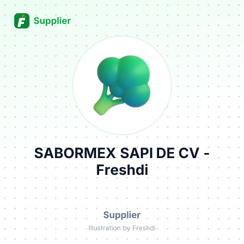 SABORMEX SAPI DE CV – summary card, no photo uploaded yet