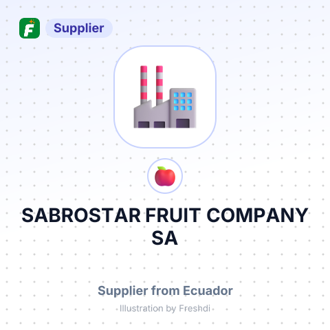 SABROSTAR FRUIT COMPANY SA – summary card, no photo uploaded yet