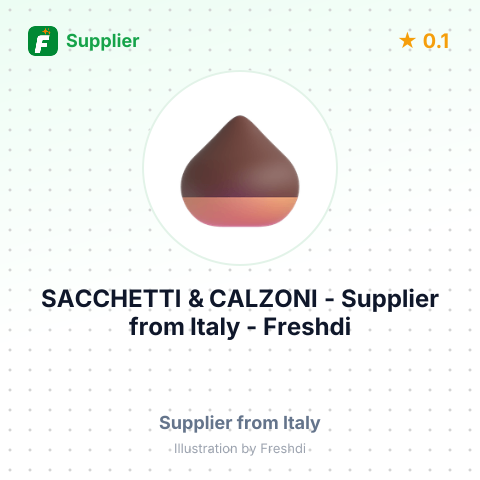 SACCHETTI & CALZONI – summary card, no photo uploaded yet