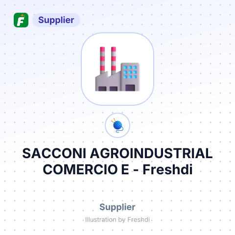SACCONI AGROINDUSTRIAL COMERCIO E – summary card, no photo uploaded yet