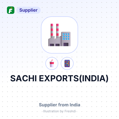 SACHI EXPORTS(INDIA) – summary card, no photo uploaded yet