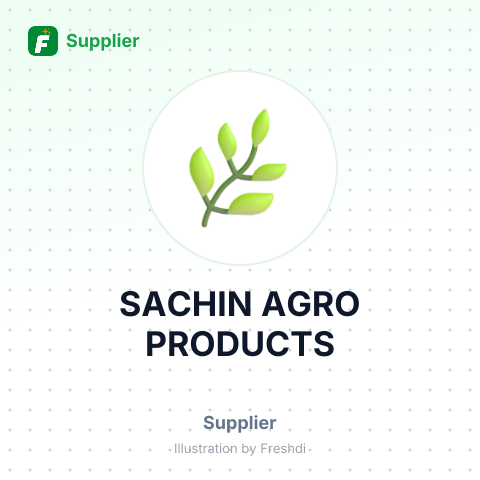SACHIN AGRO PRODUCTS – summary card, no photo uploaded yet