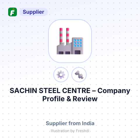 SACHIN STEEL CENTRE – summary card, no photo uploaded yet