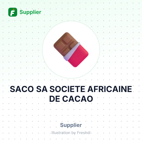 SACO SA SOCIETE AFRICAINE DE CACAO – summary card, no photo uploaded yet