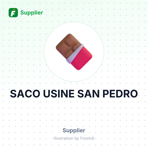 SACO USINE SAN PEDRO – summary card, no photo uploaded yet