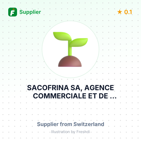 SACOFRINA SA, AGENCE COMMERCIALE ET DE REPRESENTATION – summary card, no photo uploaded yet