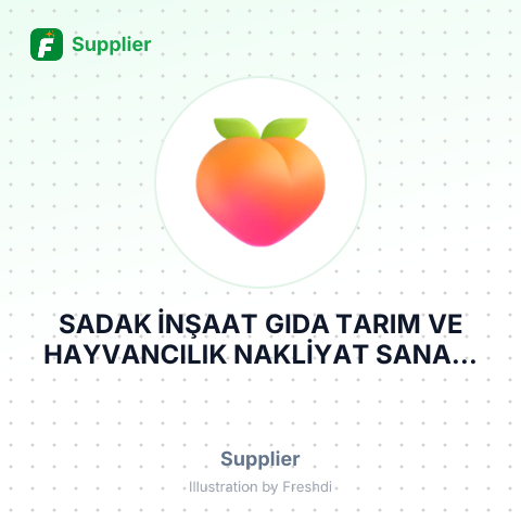 SADAK İNŞAAT GIDA TARIM VE HAYVANCILIK NAKLİYAT SANAYİ TİCARET LİMİTED ŞİRKETİ – summary card, no photo uploaded yet