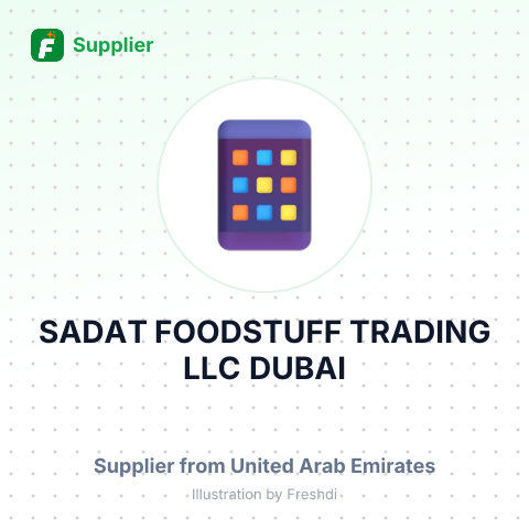 SADAT FOODSTUFF TRADING LLC DUBAI – summary card, no photo uploaded yet