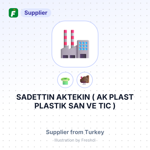 SADETTIN AKTEKIN ( AK PLAST PLASTIK SAN VE TIC ) – summary card, no photo uploaded yet