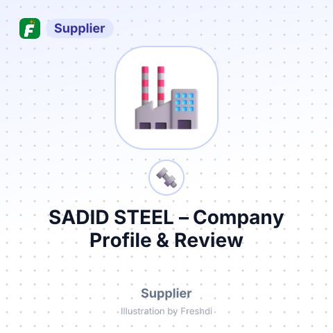 SADID STEEL – summary card, no photo uploaded yet