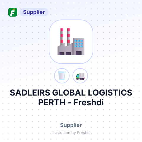 SADLEIRS GLOBAL LOGISTICS PERTH – summary card, no photo uploaded yet