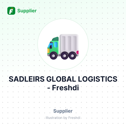 SADLEIRS GLOBAL LOGISTICS – summary card, no photo uploaded yet