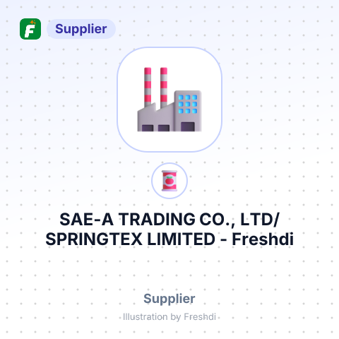 SAE-A TRADING CO., LTD/ SPRINGTEX LIMITED – summary card, no photo uploaded yet