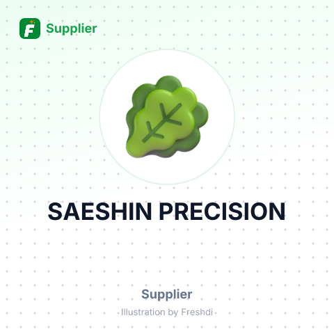 SAESHIN PRECISION – summary card, no photo uploaded yet