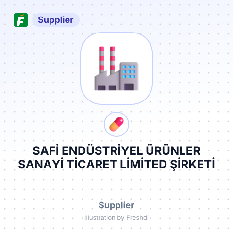 SAFİ ENDÜSTRİYEL ÜRÜNLER SANAYİ TİCARET LİMİTED ŞİRKETİ – summary card, no photo uploaded yet