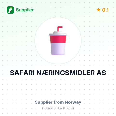 SAFARI NÆRINGSMIDLER AS – summary card, no photo uploaded yet