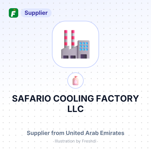 SAFARIO COOLING FACTORY LLC – summary card, no photo uploaded yet