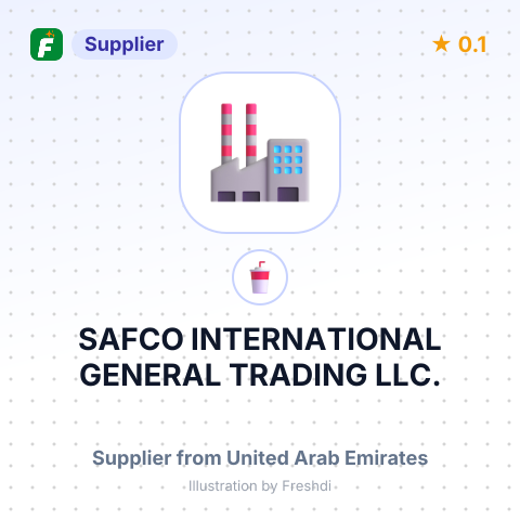 SAFCO INTERNATIONAL GENERAL TRADING LLC. – summary card, no photo uploaded yet