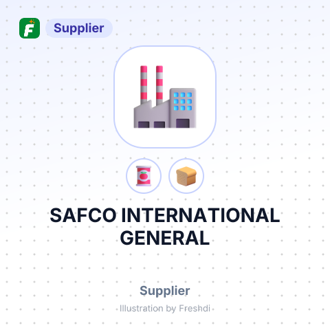 SAFCO INTERNATIONAL GENERAL – summary card, no photo uploaded yet