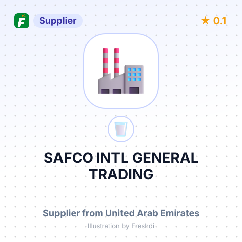 SAFCO INTL GENERAL TRADING – summary card, no photo uploaded yet