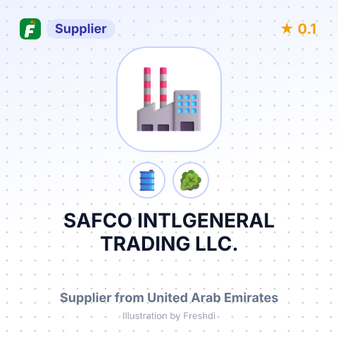 SAFCO INTLGENERAL TRADING LLC. – summary card, no photo uploaded yet