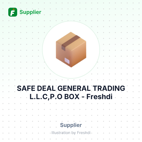 SAFE DEAL GENERAL TRADING L.L.C,P.O BOX – summary card, no photo uploaded yet