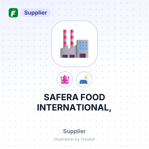 SAFERA FOOD INTERNATIONAL, – summary card, no photo uploaded yet