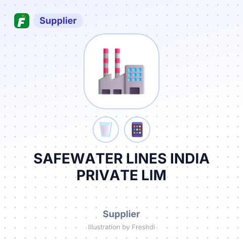 SAFEWATER LINES INDIA PRIVATE LIM – summary card, no photo uploaded yet