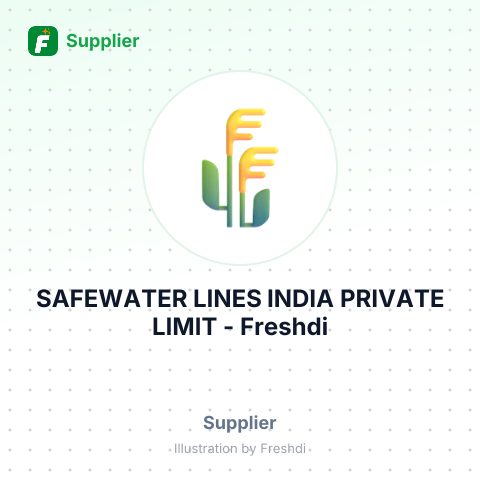 SAFEWATER LINES INDIA PRIVATE LIMIT – summary card, no photo uploaded yet