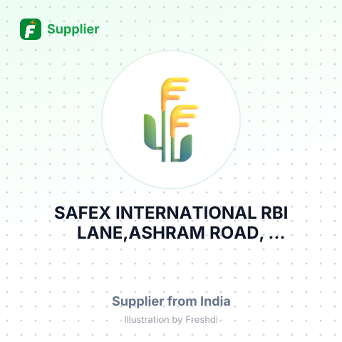 SAFEX INTERNATIONAL RBI LANE,ASHRAM ROAD, AHMEDABAD, INDIA C/O VALIANT PACIFIC LLC – summary card, no photo uploaded yet