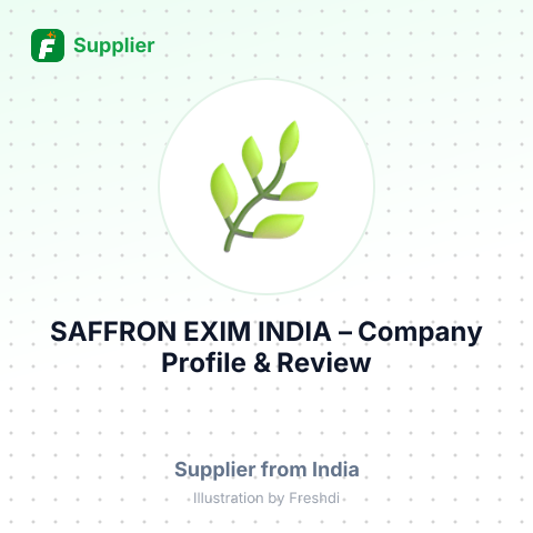 SAFFRON EXIM INDIA – summary card, no photo uploaded yet