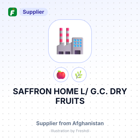 SAFFRON HOME L/ G.C. DRY FRUITS – summary card, no photo uploaded yet