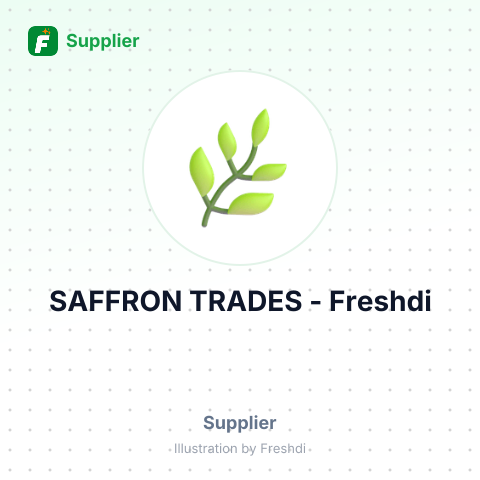 SAFFRON TRADES – summary card, no photo uploaded yet