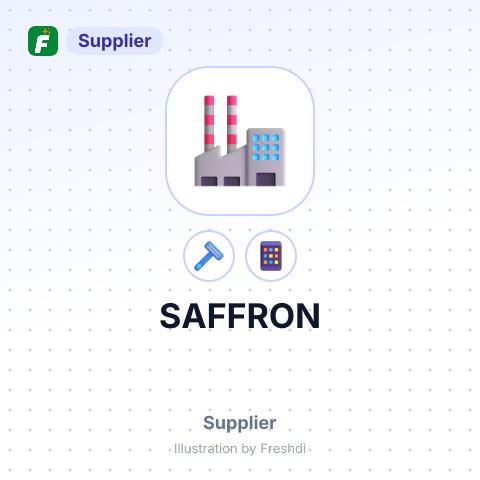 SAFFRON – summary card, no photo uploaded yet