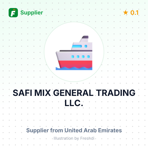 SAFI MIX GENERAL TRADING LLC. – summary card, no photo uploaded yet