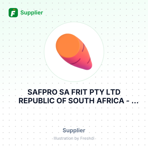 SAFPRO SA FRIT PTY LTD REPUBLIC OF SOUTH AFRICA – summary card, no photo uploaded yet