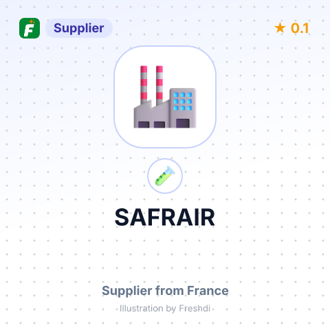 SAFRAIR – summary card, no photo uploaded yet