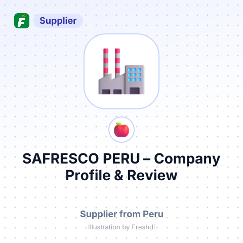 SAFRESCO PERU – summary card, no photo uploaded yet