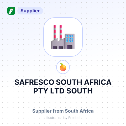 SAFRESCO SOUTH AFRICA PTY LTD SOUTH – summary card, no photo uploaded yet